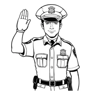 polizei-malvorlage-gruss-mit-polizist