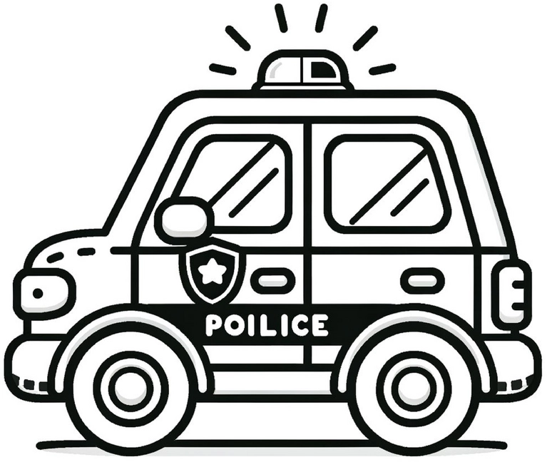 polizeiauto-ausmalvorlage-zum-herunterladen
