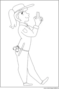 polizistin-ausmalvorlage-gestalten