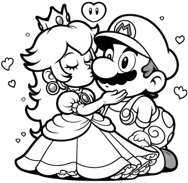princess-klempner-kuss-ausmalbild