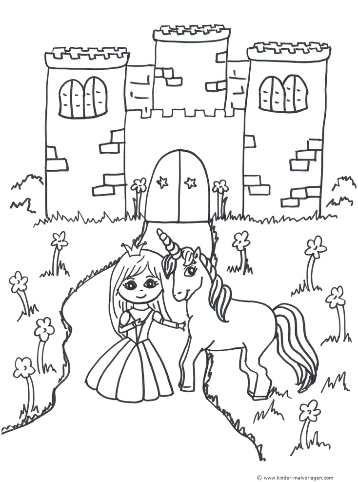 prinzessin-einhorn-vor-schloss