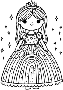 prinzessin-mit-regenbogenkleid-und-krone