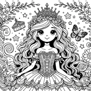 prinzessin-mit-zirkuswagen-und-schmetterlingen