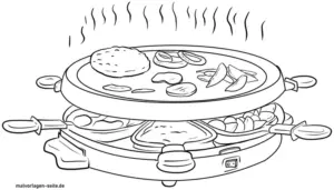 raclette-gericht-zutaten-ausmalvorlage