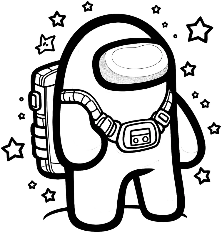 raumfahrer-im-weltall-ausmalvorlage