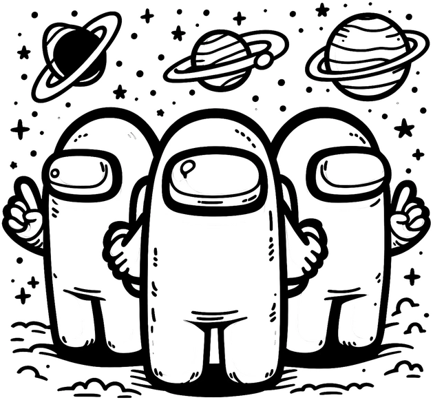 raumfahrer-im-weltall-mit-planeten