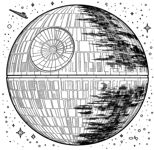 raumstation-im-weltall-malvorlage