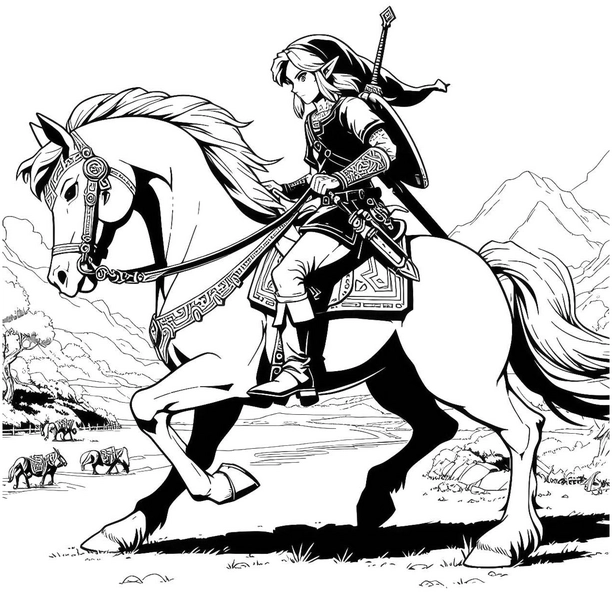 reiter-auf-einem-pferd-in-der-natur