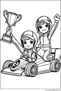 rennfahrer-im-go-kart-mit-pokal