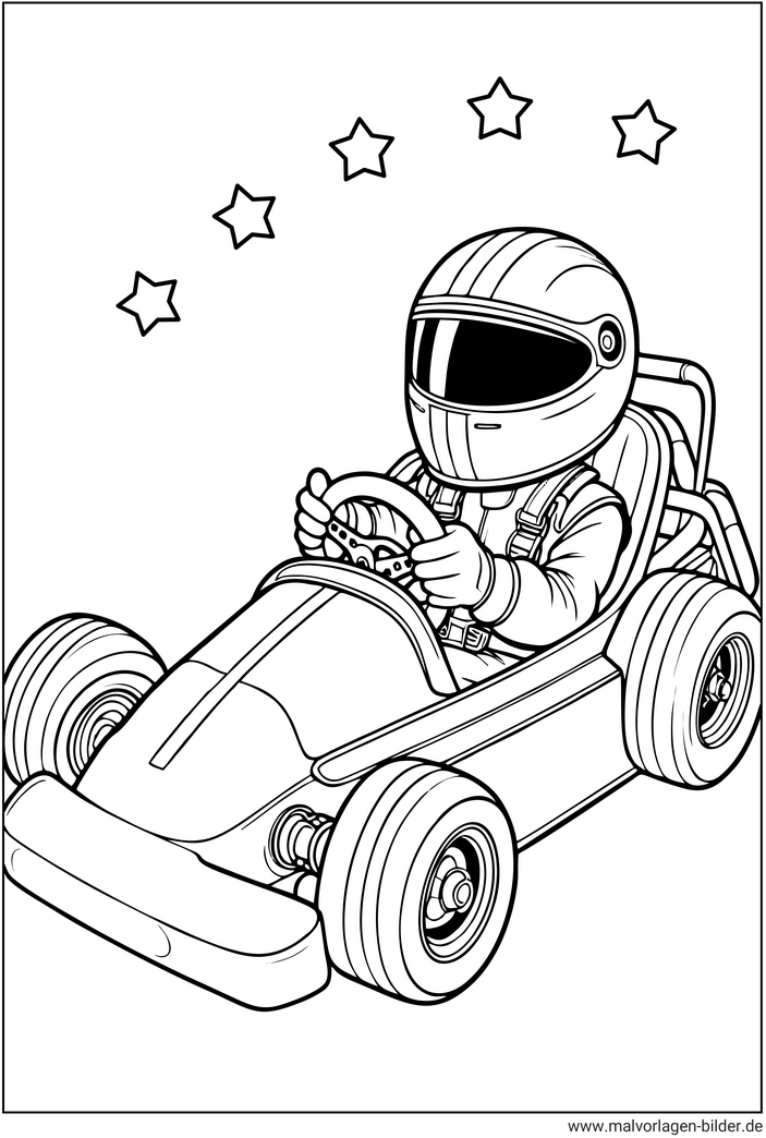 rennwagenfahrer-go-kart-ausmalvorlage