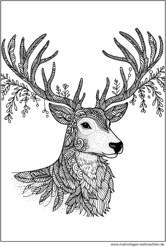rentierkopf-mit-kunstvollen-mustern-zum-ausmalen
