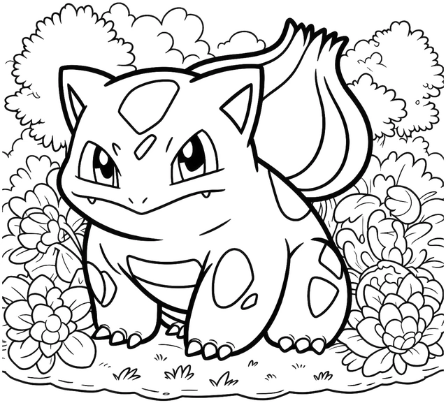 reptil-in-natur-ausmalvorlage