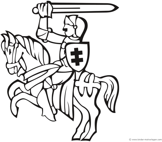 ritter-mit-schwert-auf-pferd