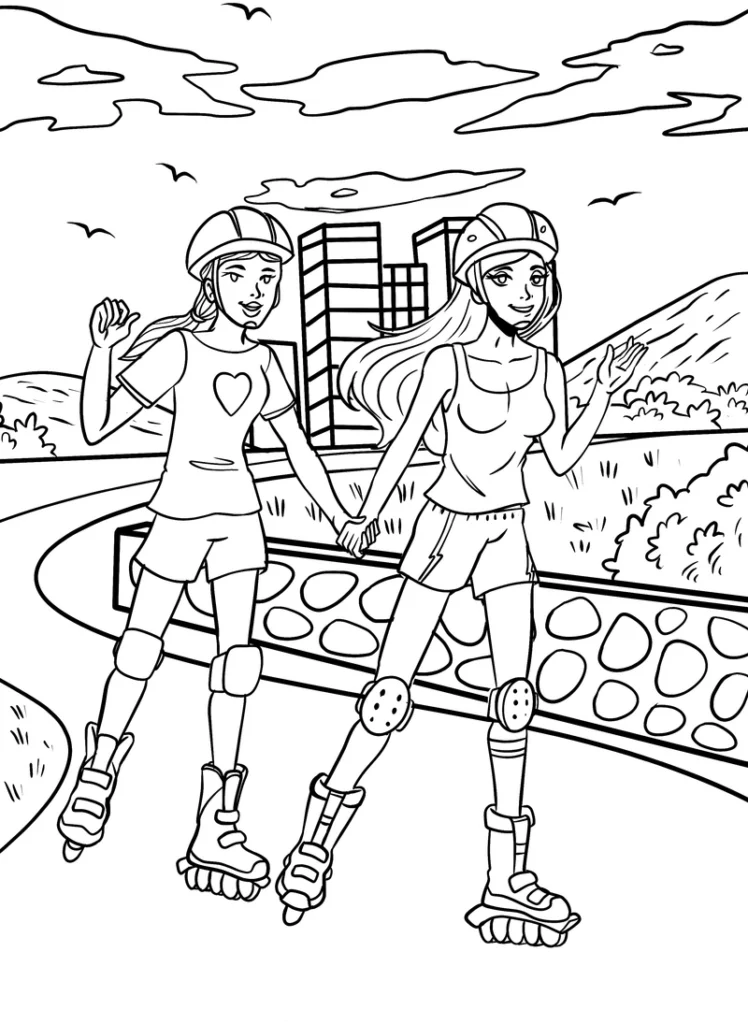 rollschuhfahren-in-der-stadt-mit-freunden