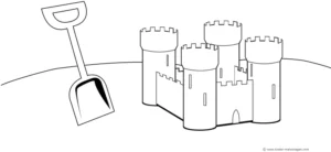 sandburg-und-schaufel-malen