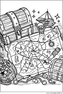 schatzkarte-piraten-und-abenteuer-ausmalvorlage