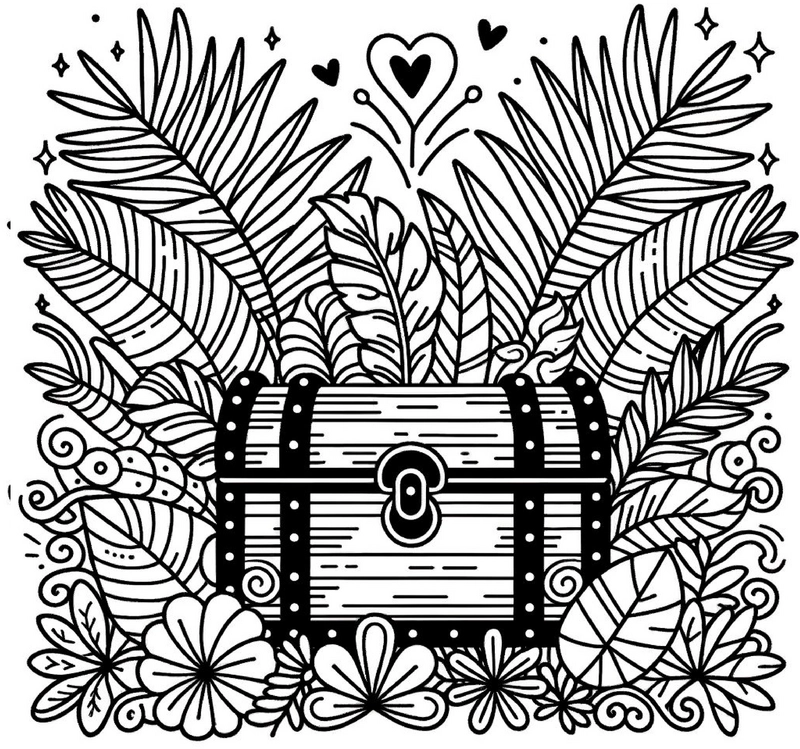 schatztruhe-mit-pflanzen-und-herzen