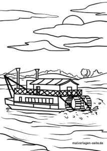 schaufelraddampfer-auf-dem-wasser