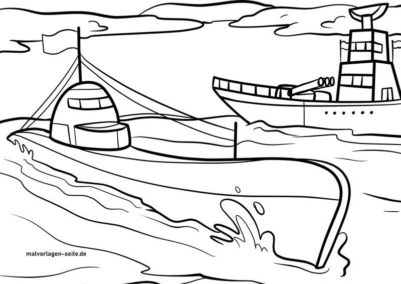 schiffe-im-wasser-ausmalvorlage