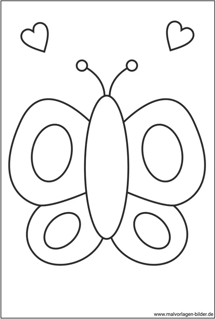 schmetterling-herzen-ausmalvorlage