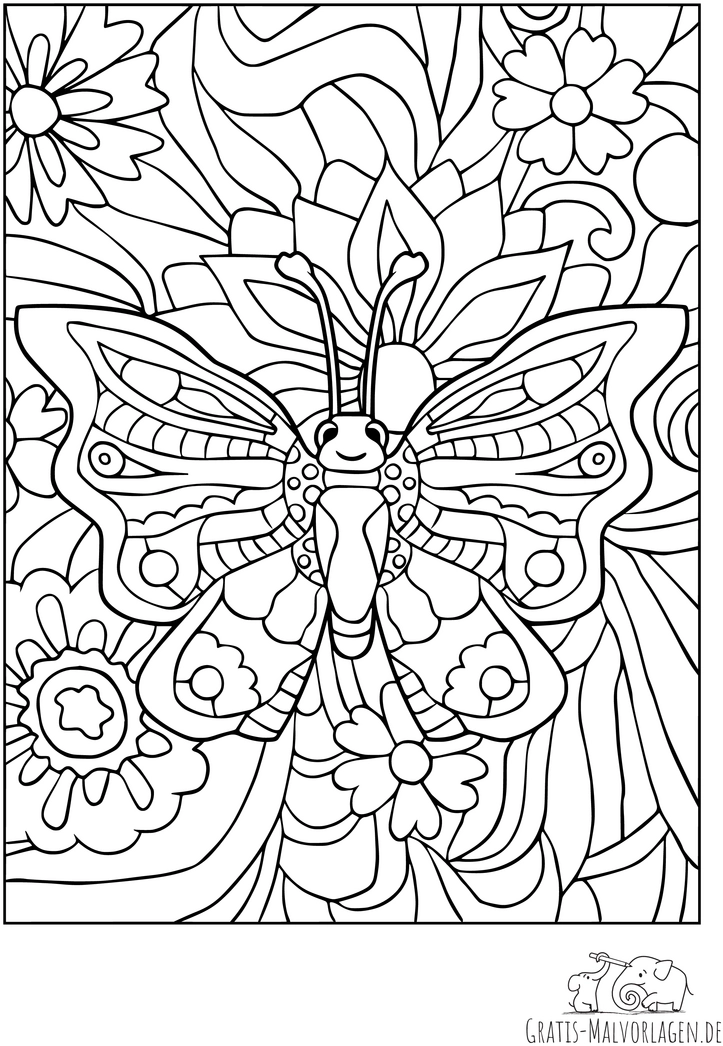 schmetterling-mit-blumen-und-fantastischer-umgebung