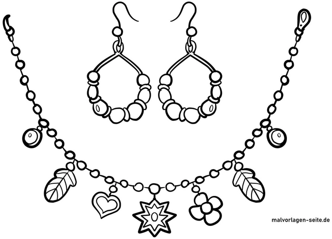 schmuckrahmen-halskette-ohrringe-ausmalvorlage