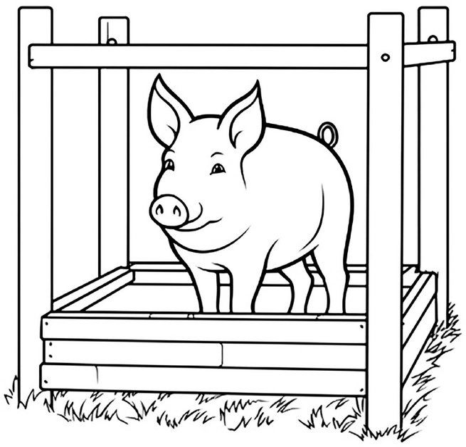 schwein-im-stall-ausmalvorlage-zum-ausdrucken