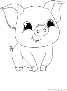 schweinchen-ausmalen-vorlage