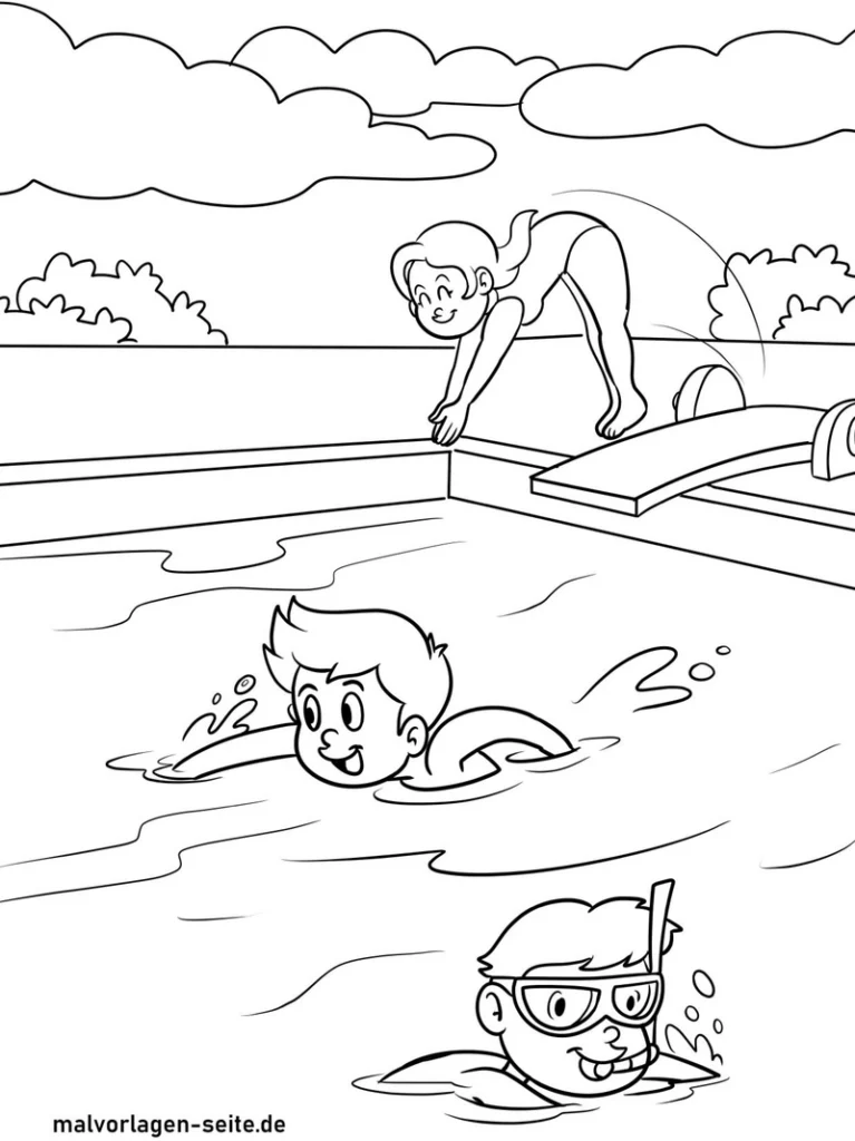 schwimmen-im-pool-fröhliche-kinder
