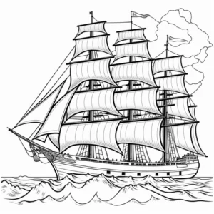 segelschiff-auf-wellen-malen-vorlage