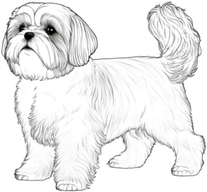 shih-tzu-malen-ausmalvorlage