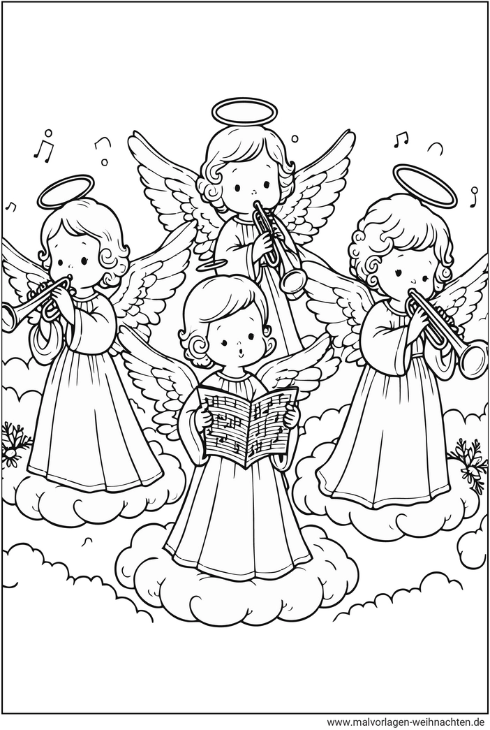 singende-engel-in-wolken-und-noten