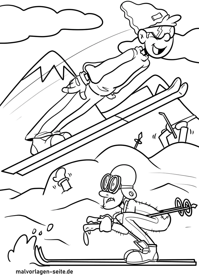 skifahrer-in-der-schneelandschaft