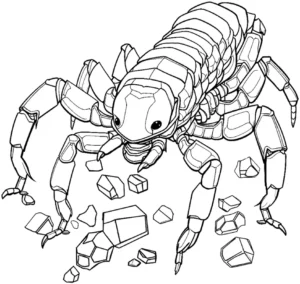 skorpion-malen-ausmalvorlage