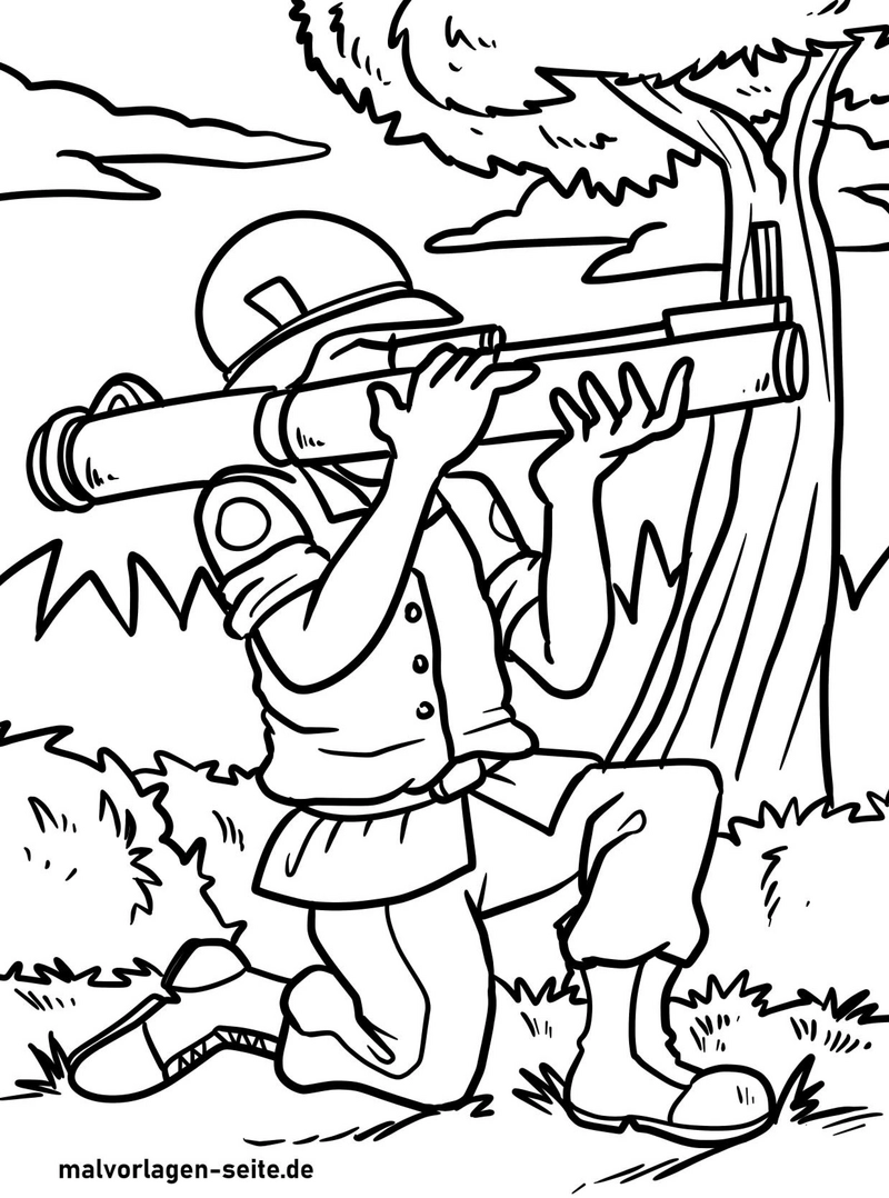 soldat-mit-panzerfaust-in-der-natur