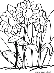 sonnenblumen-im-fruehling-malen