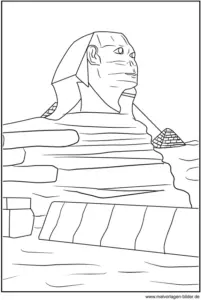 sphinx-von-aegypten-malvorlage