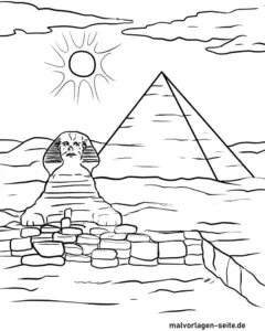 sphinx-vor-pyramiden-malen-ausmalen-vorlage