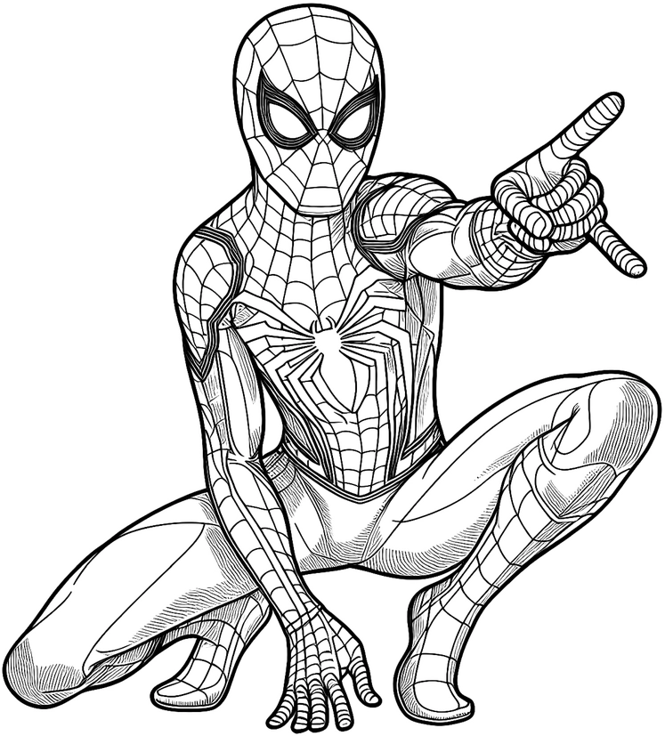 spider-man-ausmalvorlage-fuer-kinder