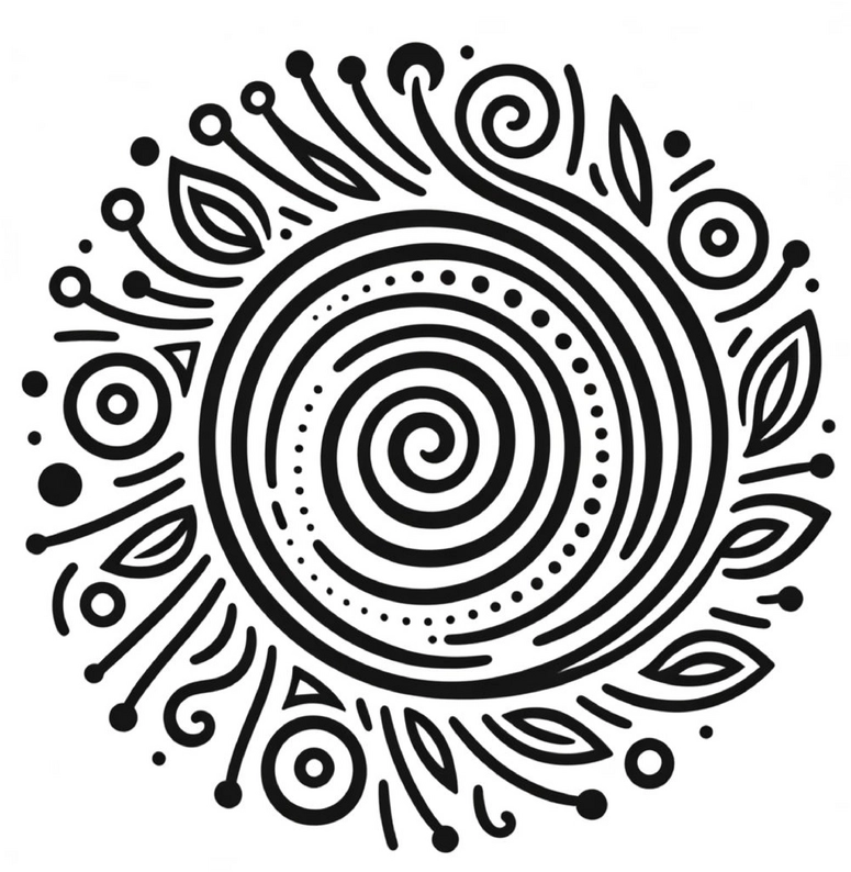 spiralförmiges-mandala-mit-floralen-elementen