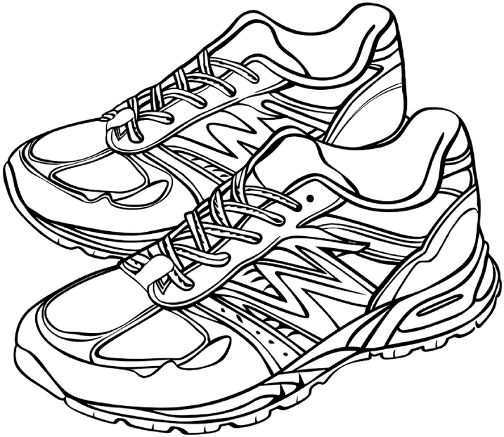 sportliche-sneakers-ausmalvorlage