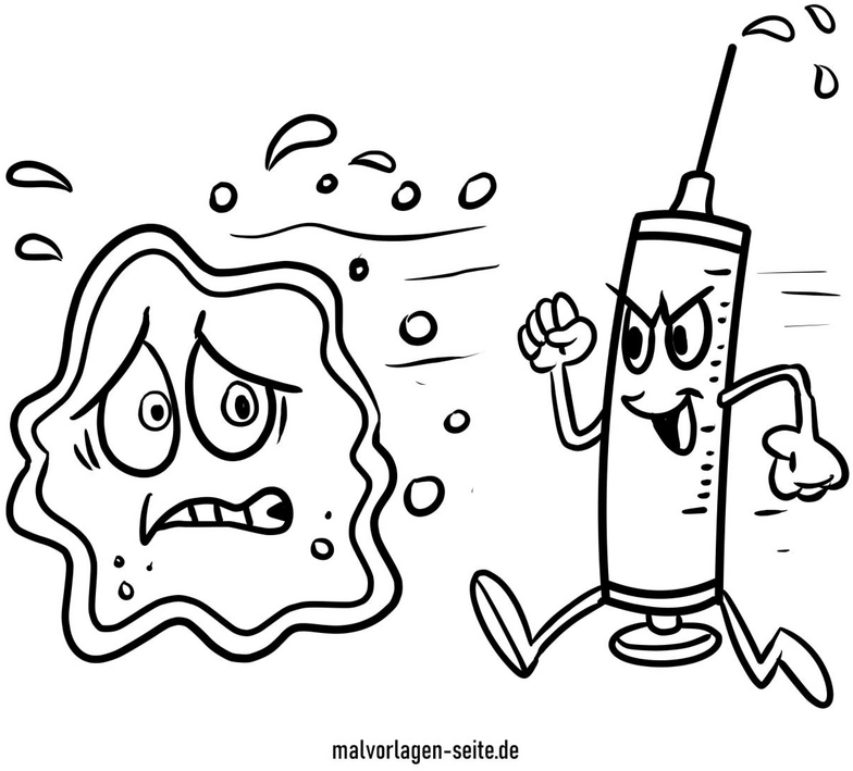 spritze-gegen-keime-malvorlage