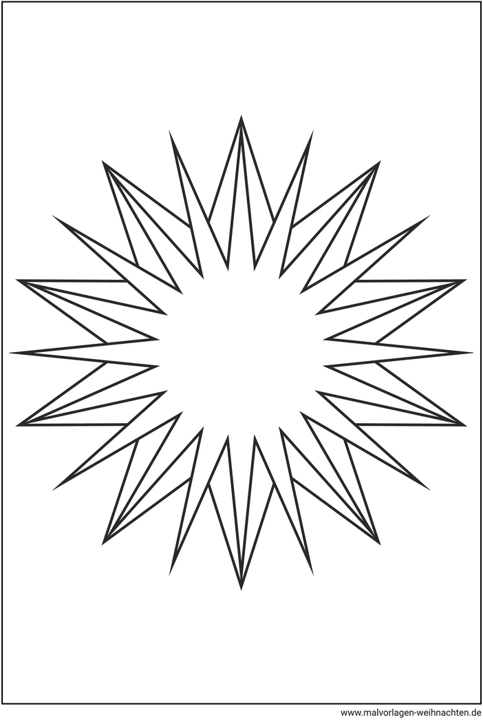 stern-mit-vielen-zacken-ausmalvorlage