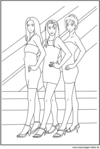 stilvolle-figuren-in-modischen-outfits-malvorlage