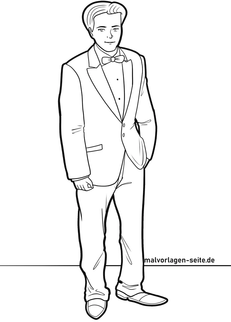 stilvoller-mann-im-anzug-malvorlage