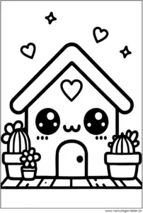 sueses-haus-mit-pflanzen-und-herzen