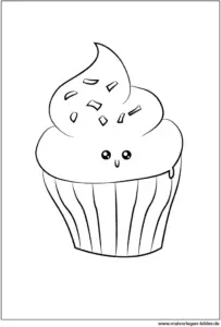 suesse-cupcake-malvorlage-ausmalbild
