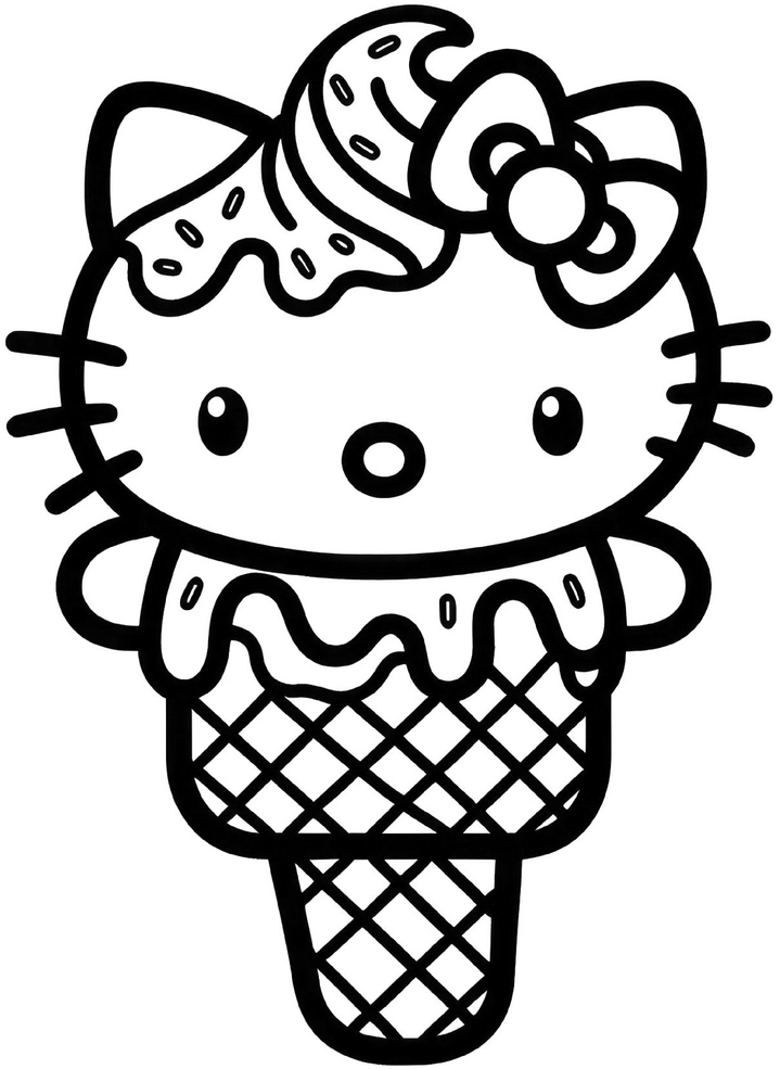 suesse-katze-auf-eisbecher-malvorlage