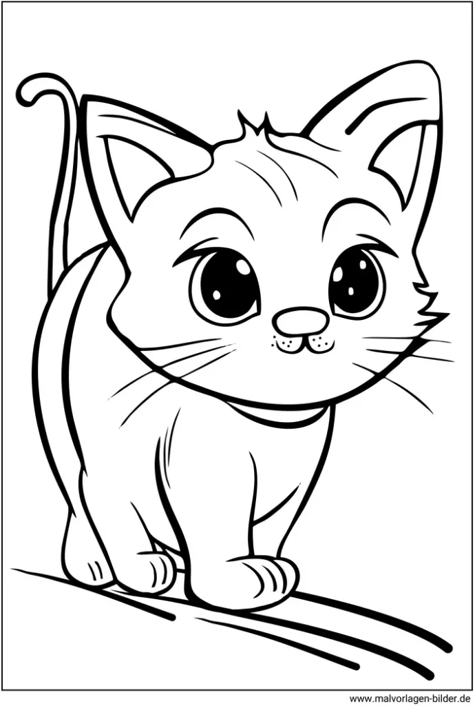 suesse-katze-ausmalvorlage