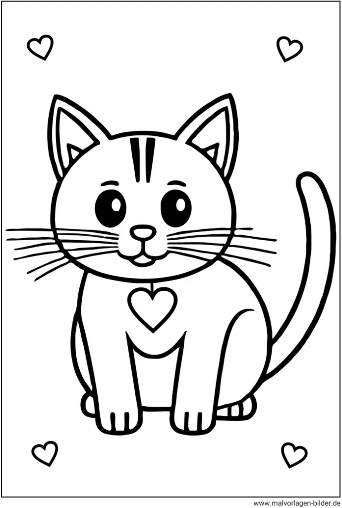 suesse-katze-ausmalvorlage-fuer-kinder